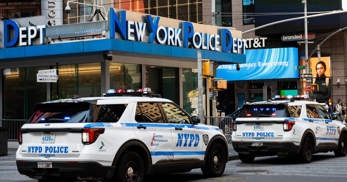 NYPD shoots woman with knife near Times Square after she attacked at least 2 people, officials say