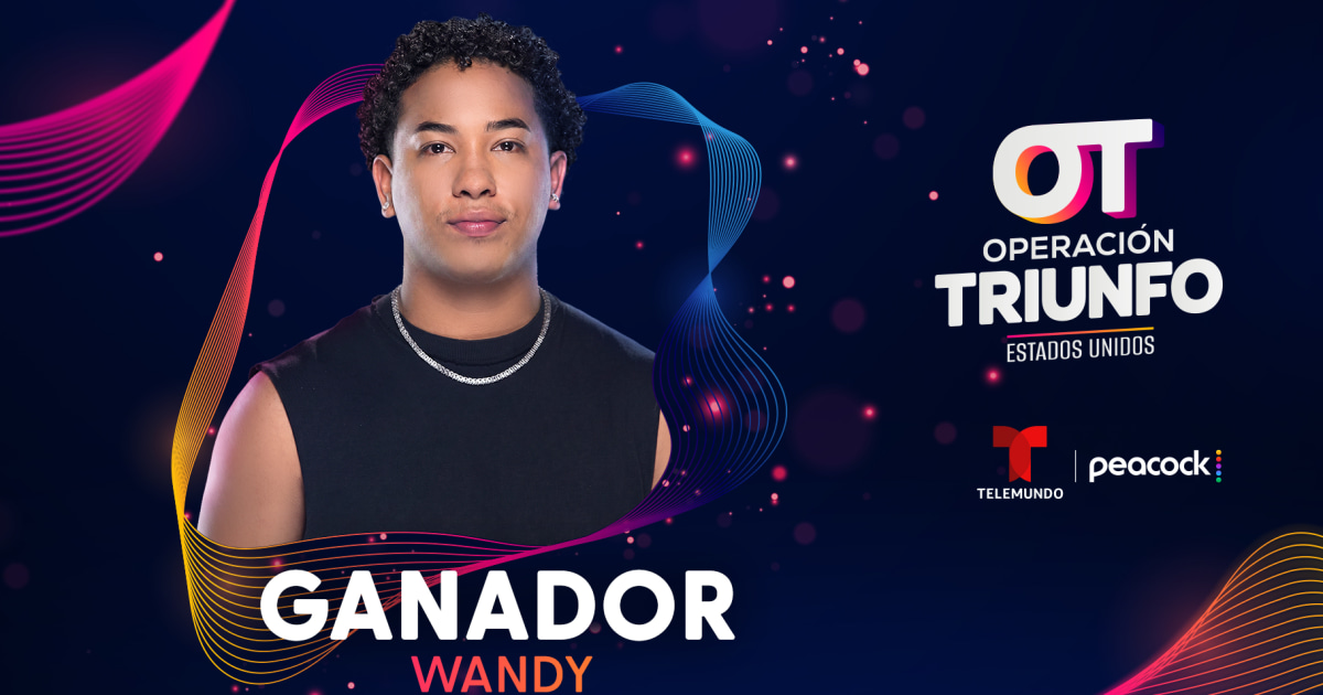 Wandy es el ganador de Operación Triunfo Estados Unidos