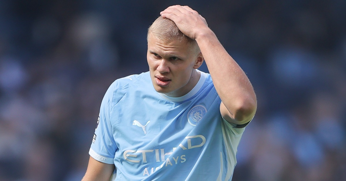 Sin cabello y sin gol: Haaland sorprende con un cambio de look histórico en el arranque de la Premier League