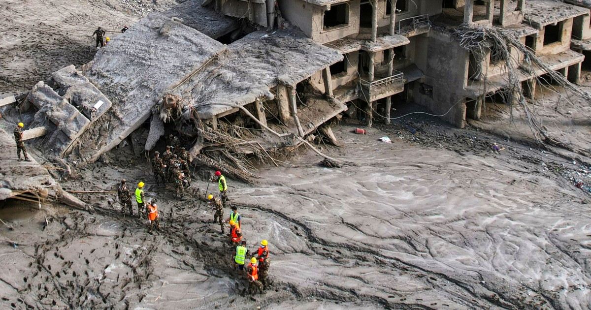 Nepal plans to drain four glacial lakes after deadly floods