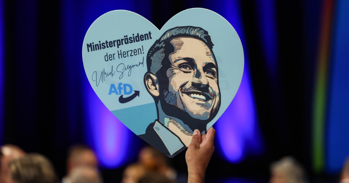 German far-right party set for strong win in regional election but uncertain of governing