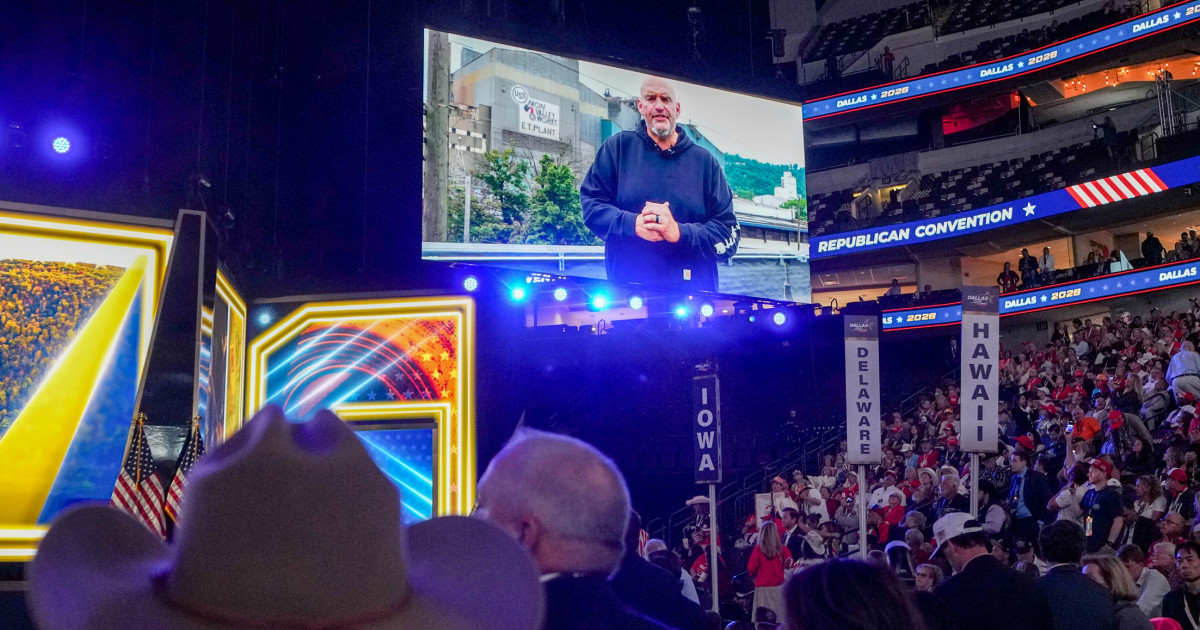 Just eight weeks out from the midterm elections, Democratic Sen. John Fetterman makes a surprise video appearance at the Republican midterm convention.