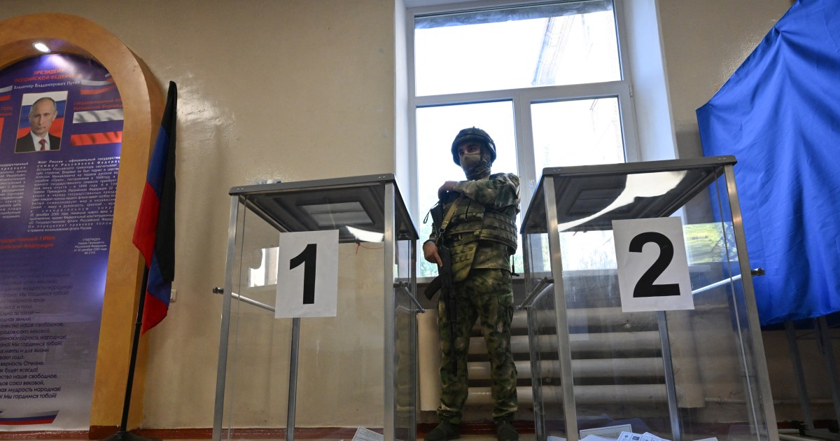 Photo: NBC News Russia Holds Parliamentary Elections in Annexed Ukraine Territories