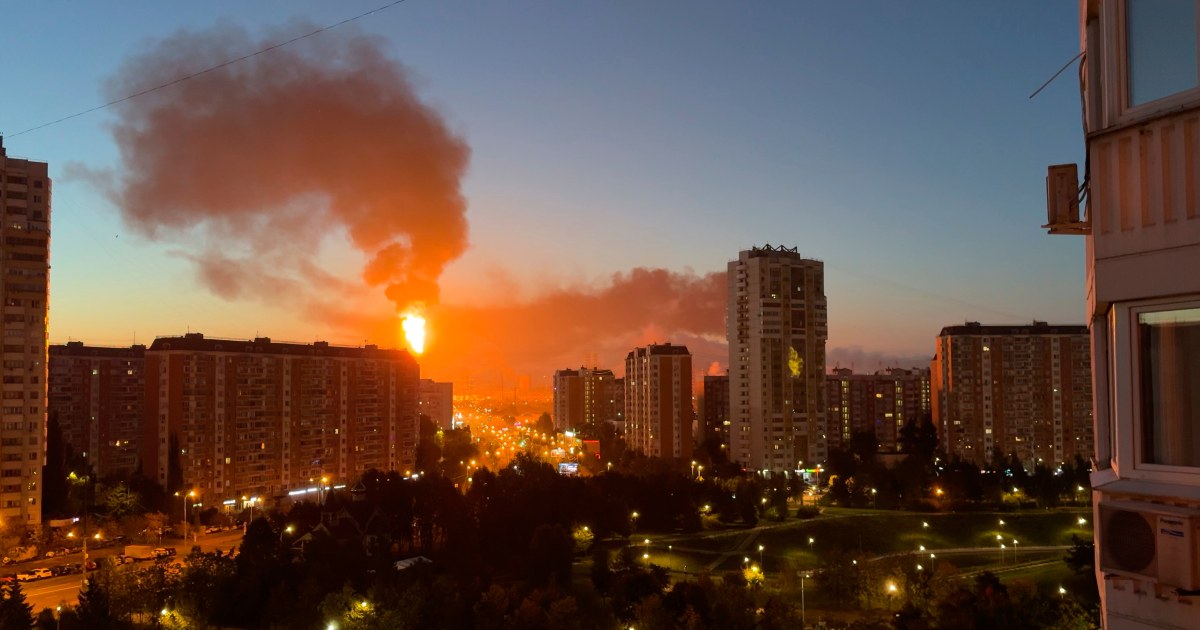 nbcnews.com - Two dead in Moscow region, drones hit oil refinery in Russian capital
