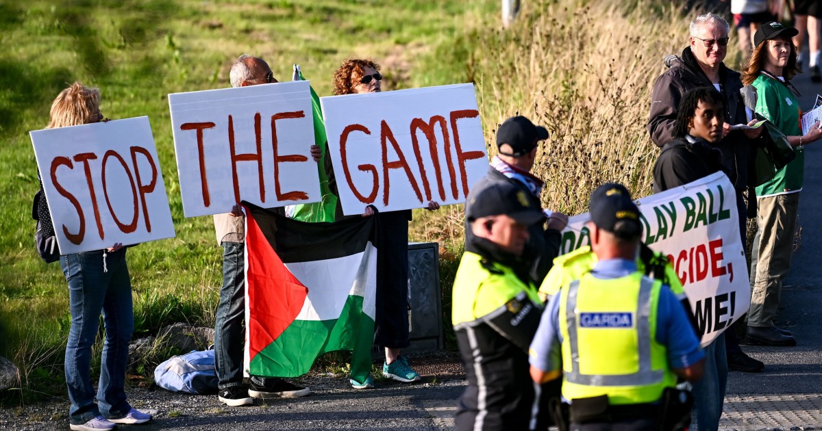 Protests and fiery comments as Ireland and Israel prepare for soccer doubleheader