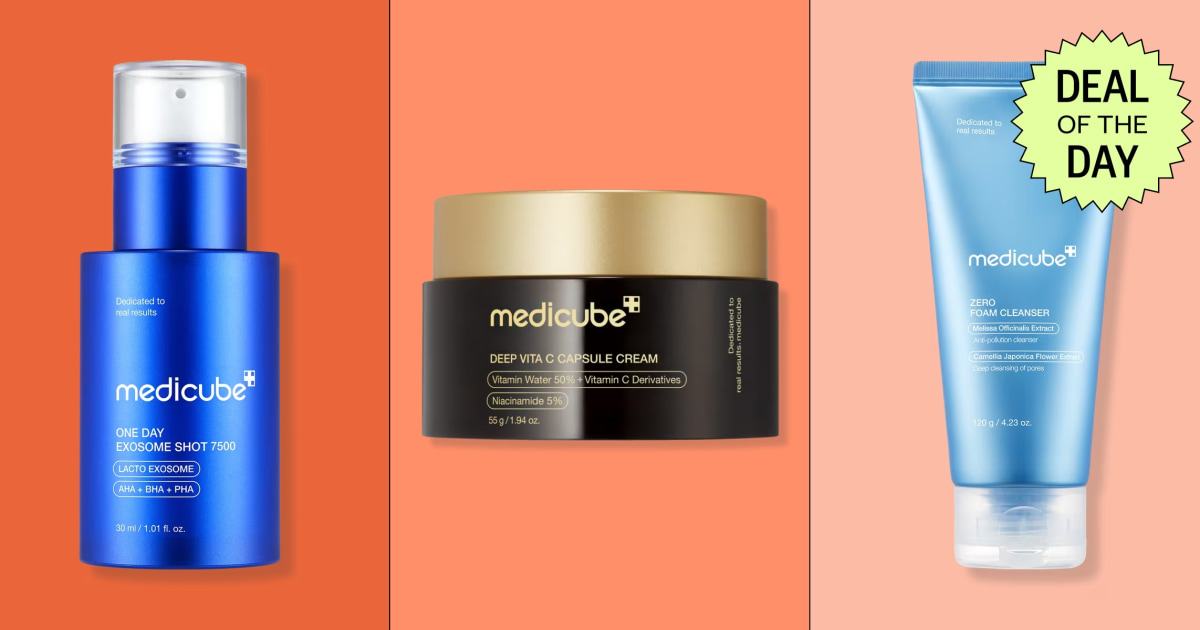 Medicube is having a secret sale on Amazon with skin care up to 67% off
