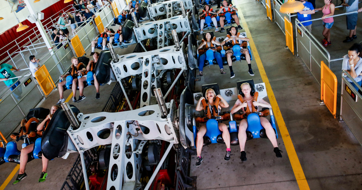 Over 100 people suffered brain injuries on X2 rollercoaster at Six Flags, lawyers for victims say