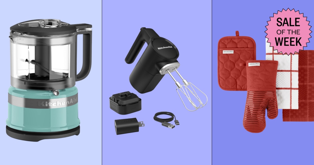 KitchenAid appliances are over 65% off on Amazon, and it’s more than just the stand mixer