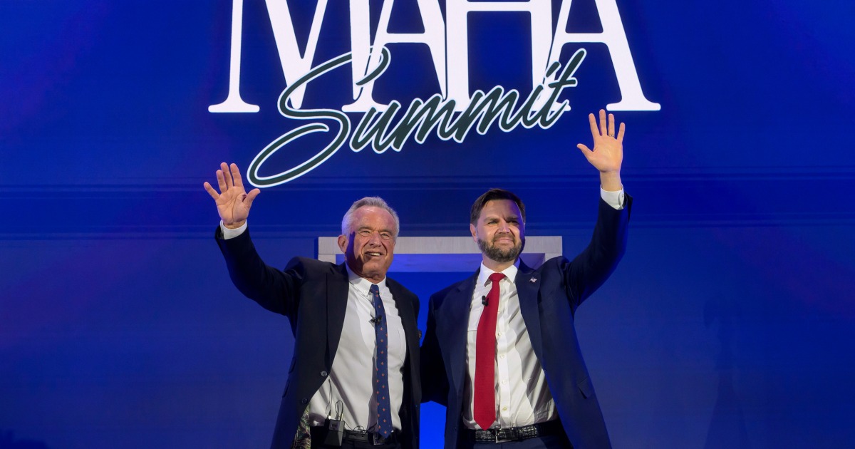 At a MAHA summit, supporters questioned the presence of industry leaders — drugmakers, health insurance companies, large hospital networks and food retailers — given the group’s opposition to corporate influence in government.