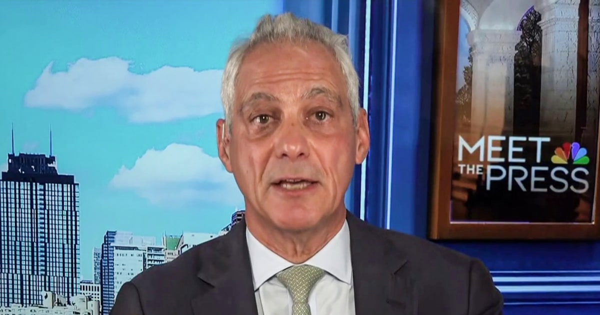 Rahm Emanuel says Democrats should focus on ethics reforms rather than impeaching Trump