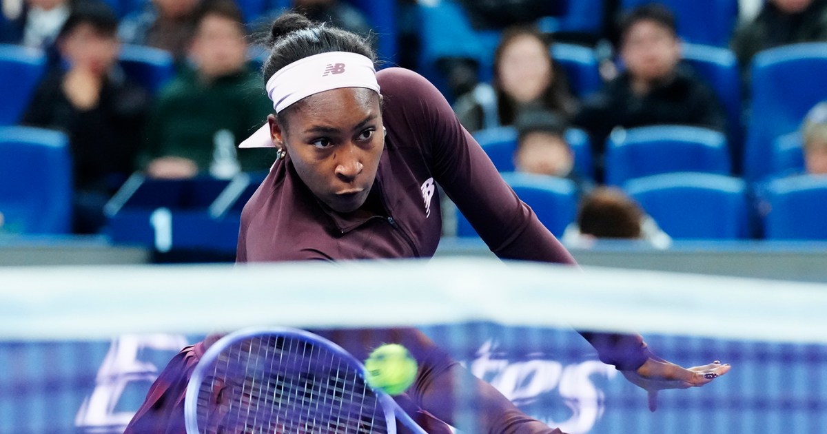 Coco Gauff says she has received an “insane” amount of racial abuse on social media after the two-time Grand Slam champion beat local teenager Sun Xinran at the China Open, in a match where a replayed point set off an online backlash.