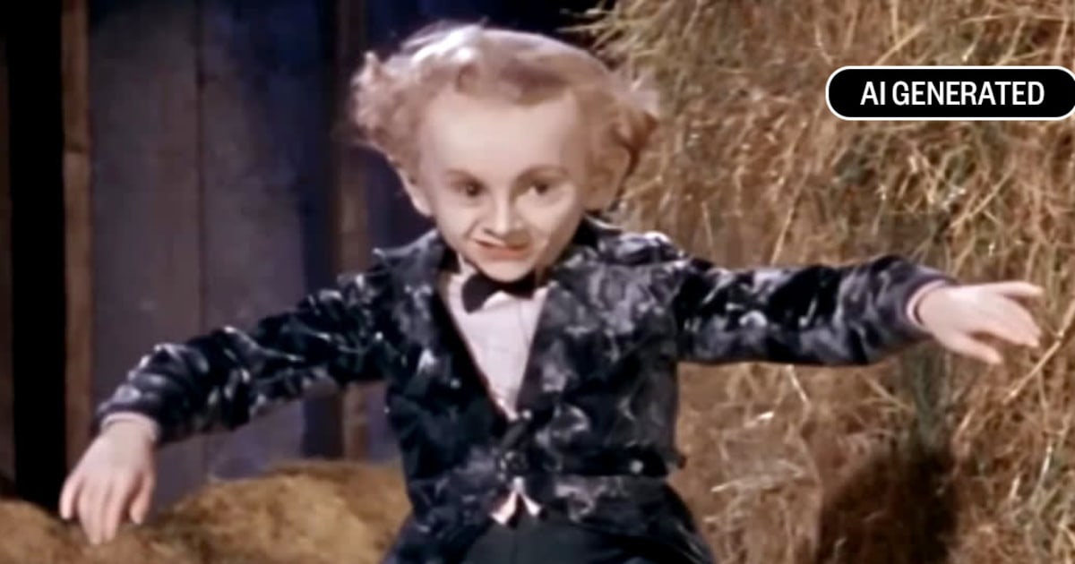 Rumpelstiltskin famously spun straw into gold. Now, AI has spun the fairy-tale character into an eerie internet meme.