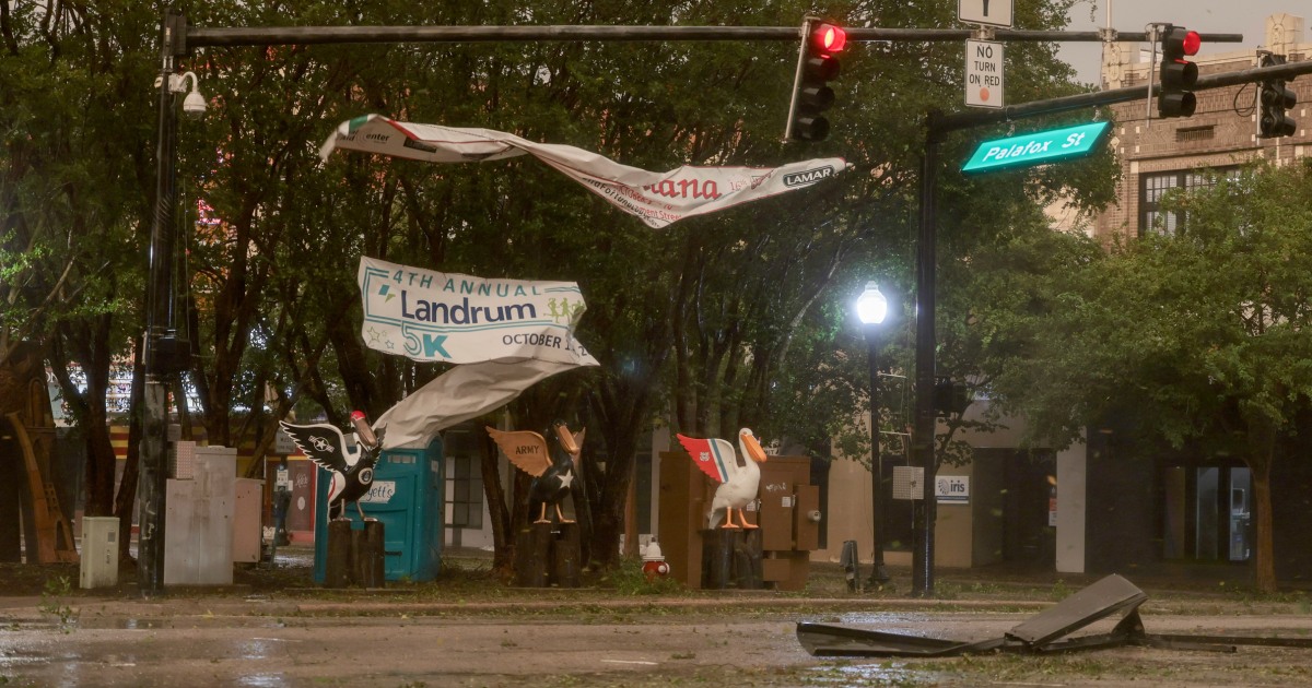 Photograph accompanying A falling tree and generator fumes killed Isaias's two Florida victims