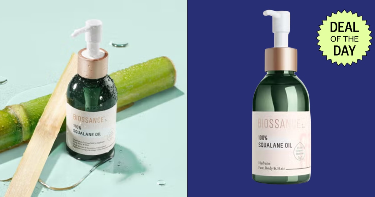 Get Biossance’s bestselling squalane oil for over 40% off today Get Biossance’s bestselling squalane oil for over 40% off today