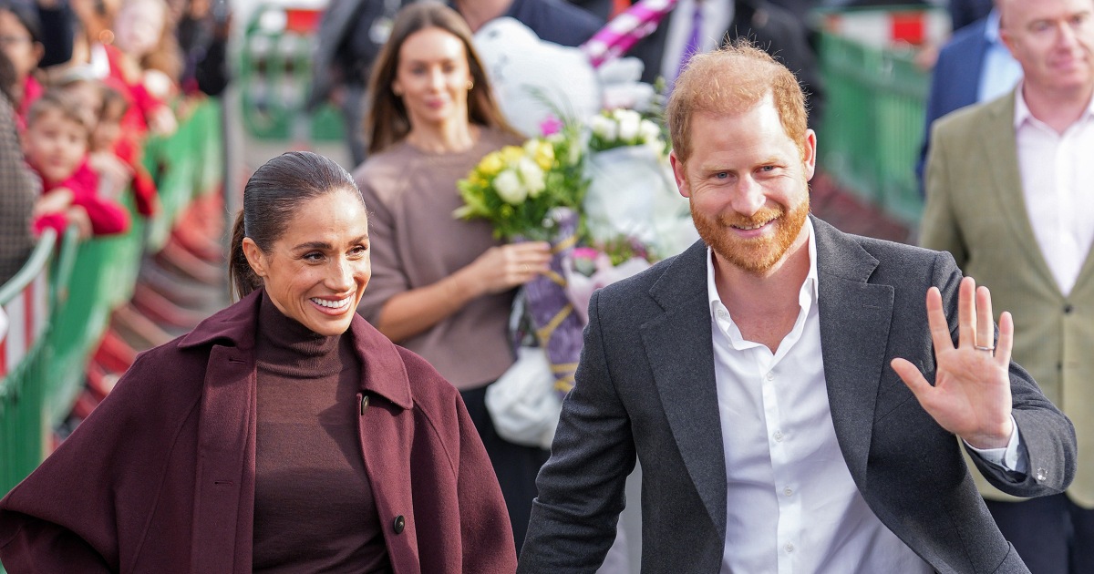 Harry and Meghan make first joint appearance since returning to U.K.