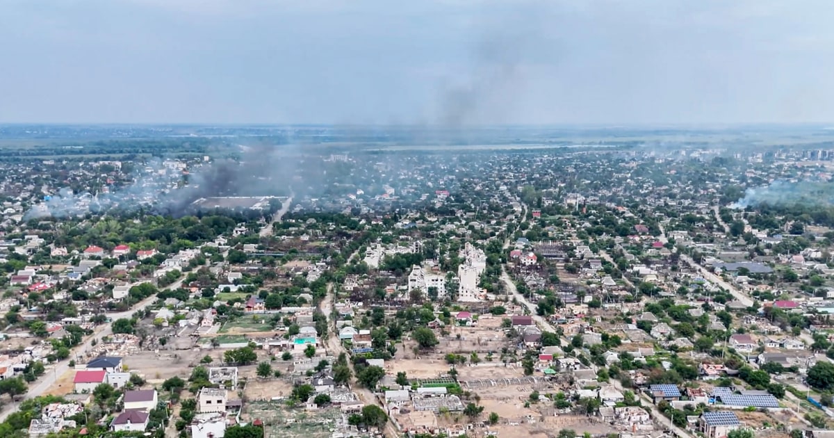 Ceasefire brokered by Melania Trump comes into effect in Russian-occupied town ‘on the brink of disaster’