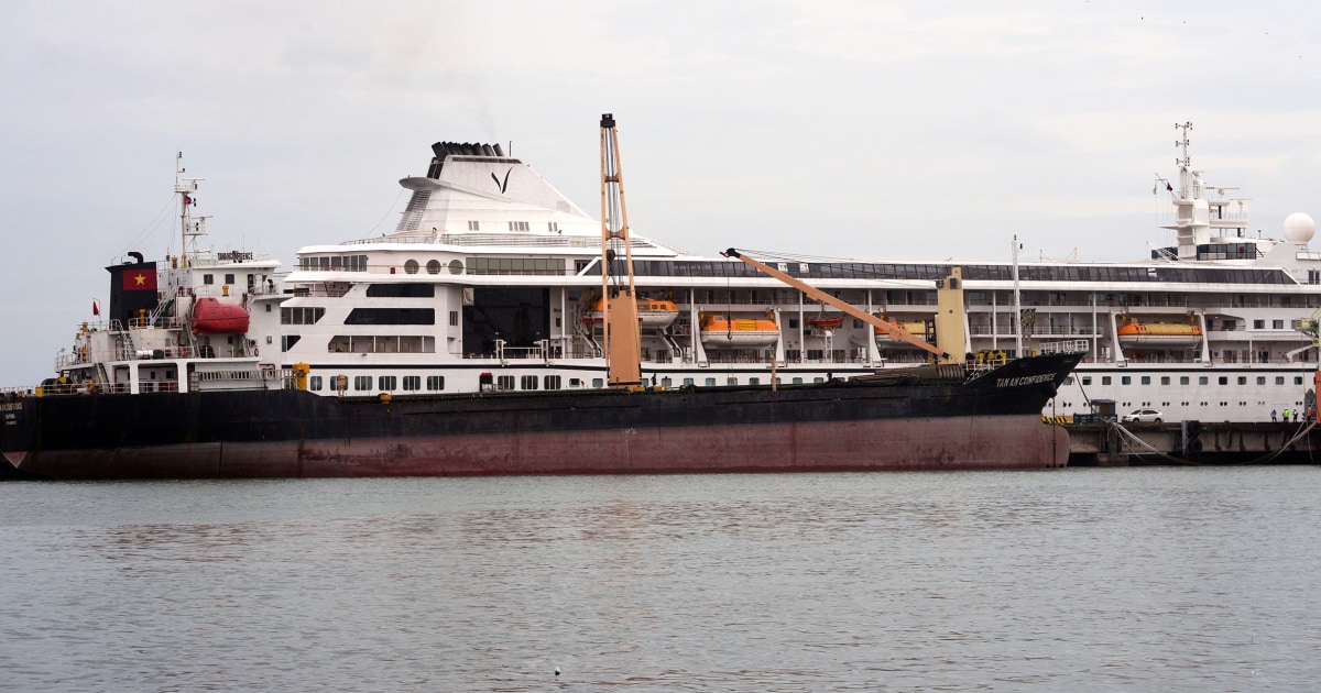 They bought cabins to live on a luxury cruise ship. High fuel costs got them kicked off in Cambodia.