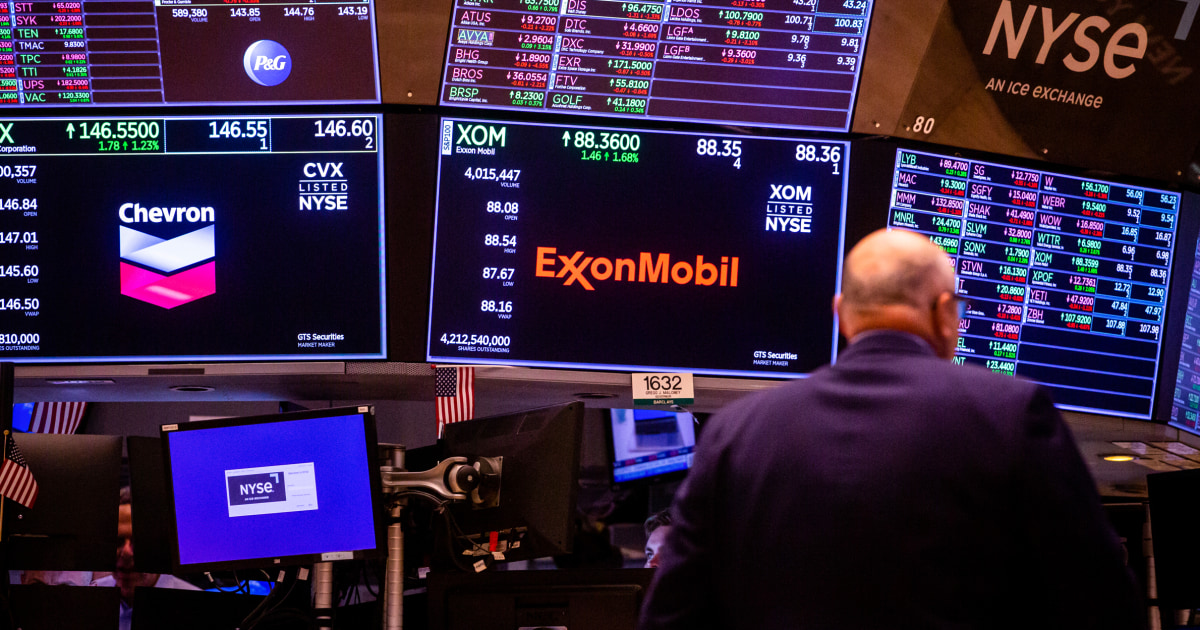 ExxonMobil and Chevron report blowout profits as Trump touts benefits of high oil prices