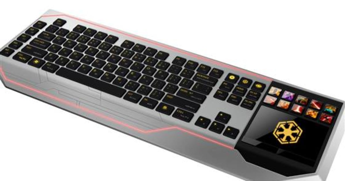 'Star Wars' keyboard is LCD awesomeness