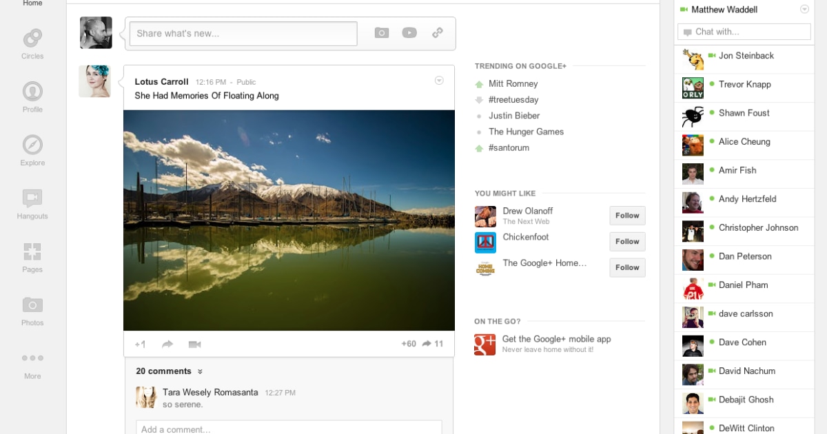 'Simpler, more beautiful' Google+ rolls out in redesign