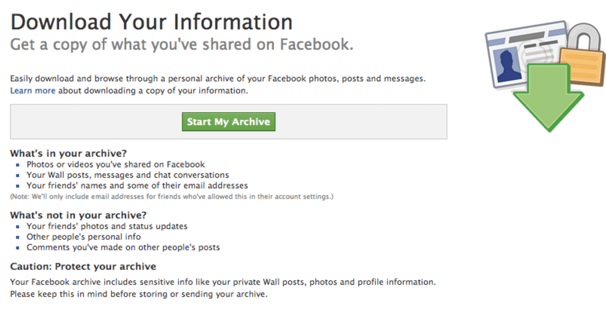 Facebook архив. Personal info. Fb DL. Download also