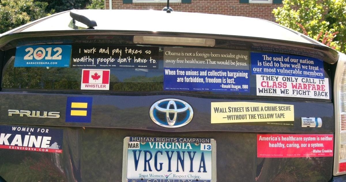 OMG: The VRGYNYA license plate