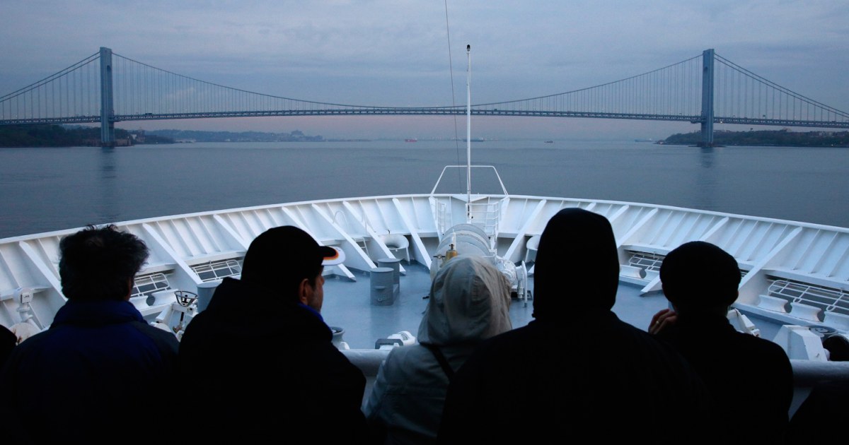 titanic travel time to new york