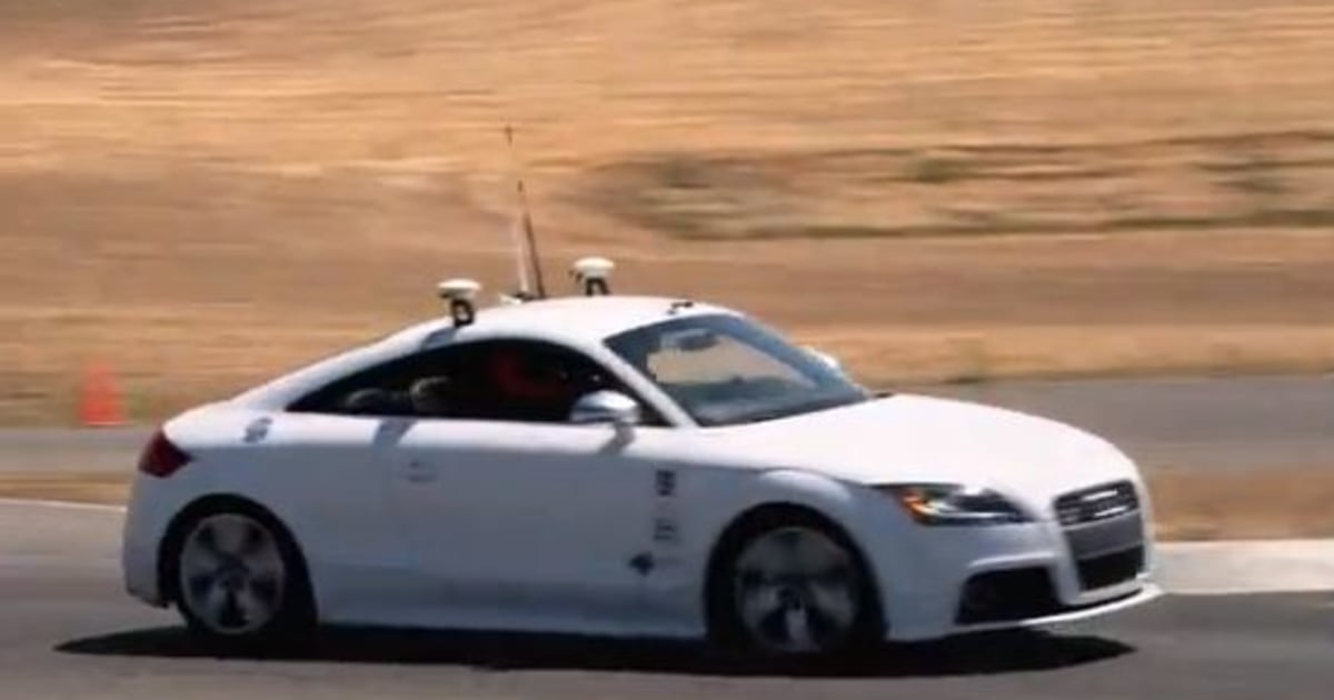 Robotic car tops 120 mph in the name of safety