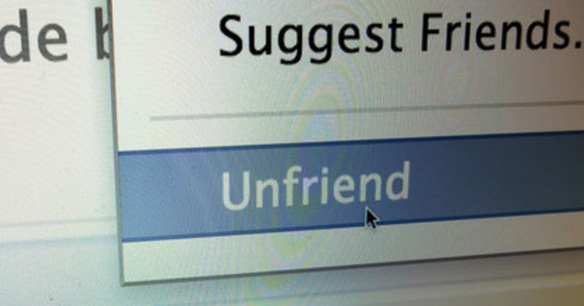 How To Deal With Someone Unfriending You 