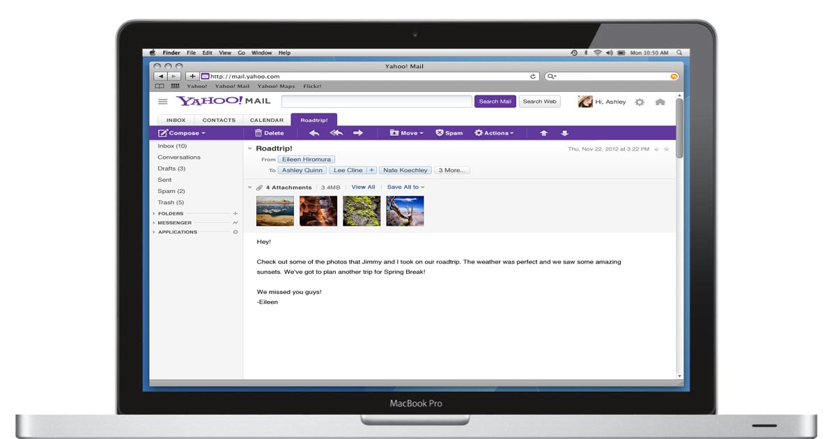 Yahoo revamps email for Web, mobile