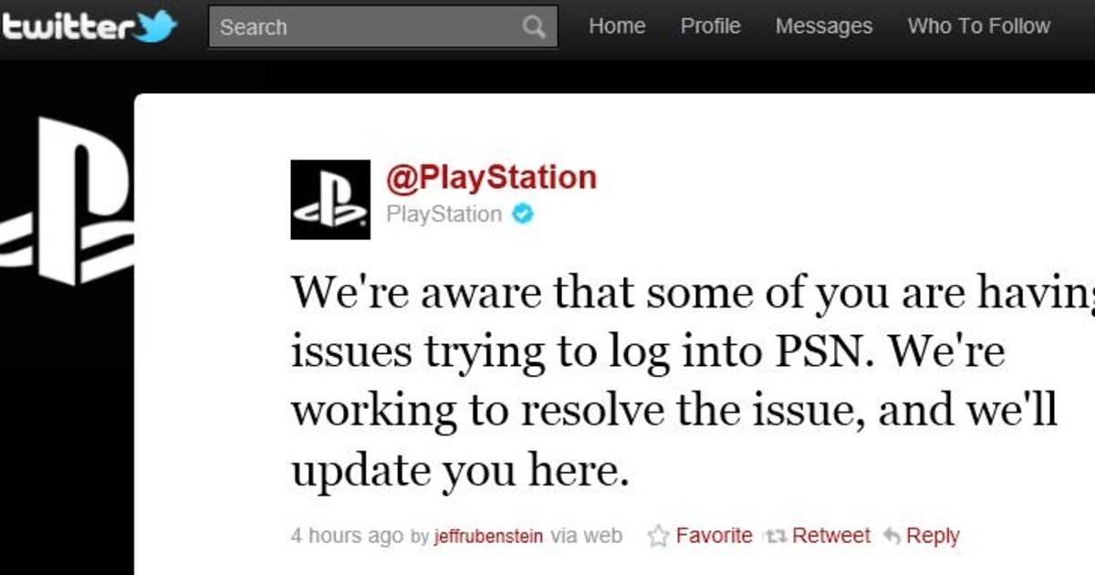 Playstation Network Down or Service Outage? Check Current outages