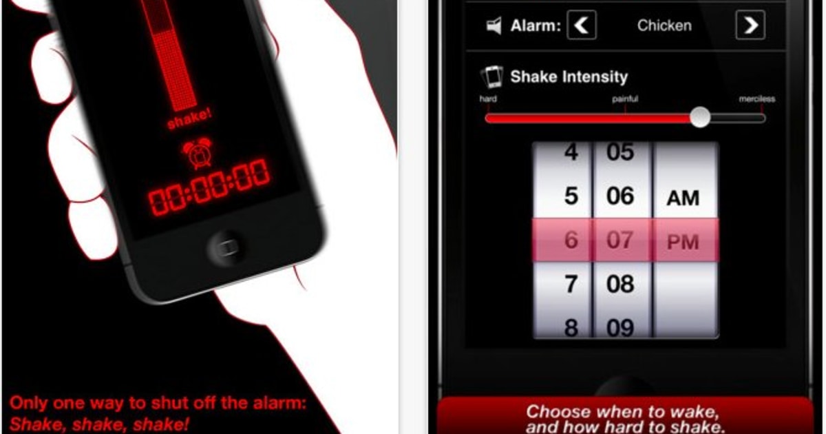 Shake your iPhone furiously or this alarm won't stop