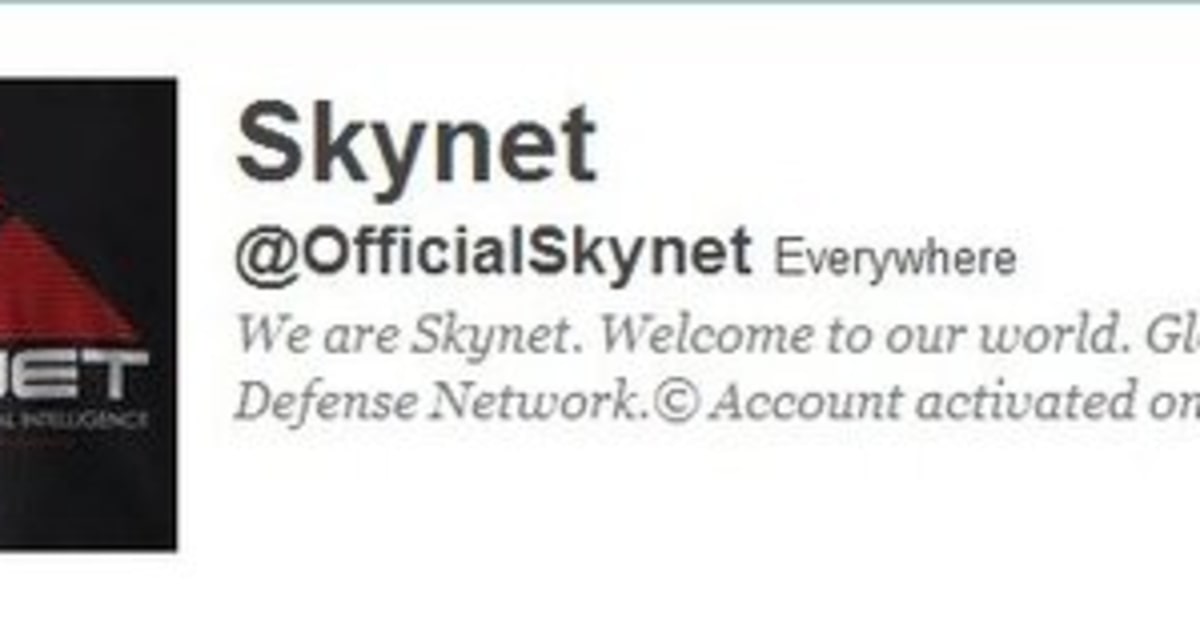 Skynet's top 10 tweets (before Judgment Day)