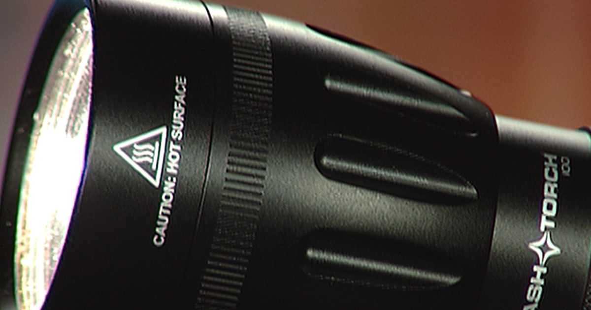 Cook your eggs with a flashlight