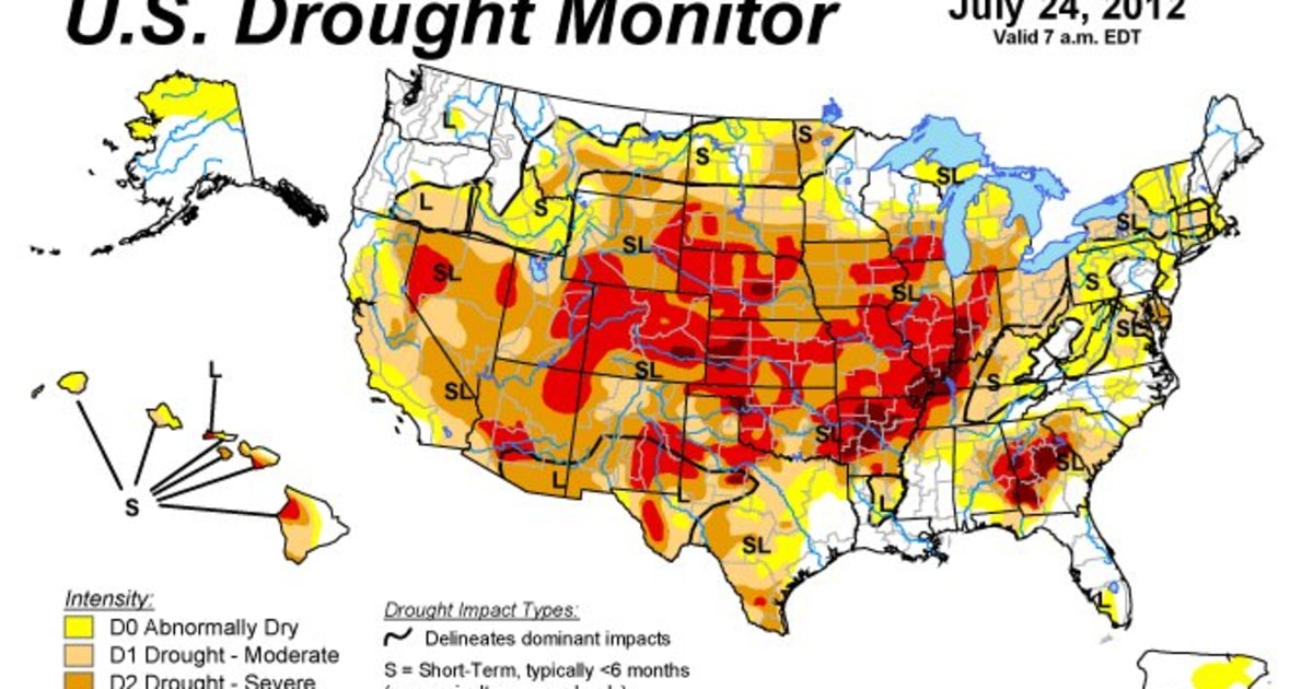 Areas in worst drought categories rise by 50 percent, US says