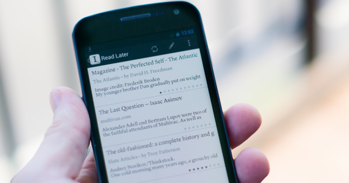Instapaper app finally comes to Android