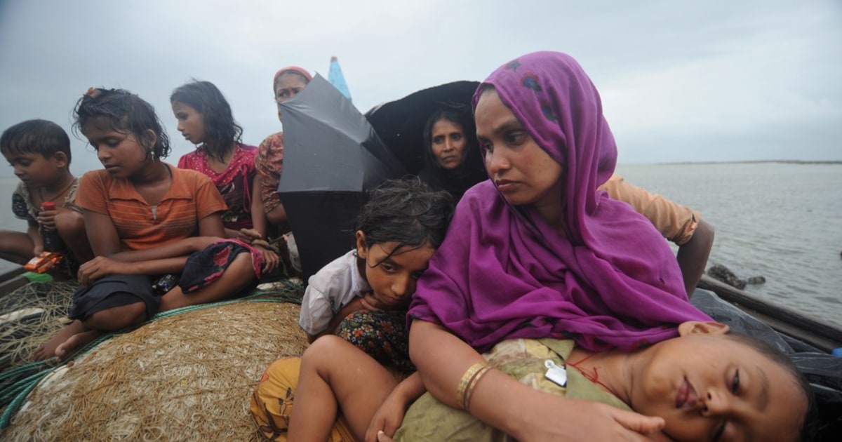 Myanmar refugees flee in rickety boats after sectarian clashes