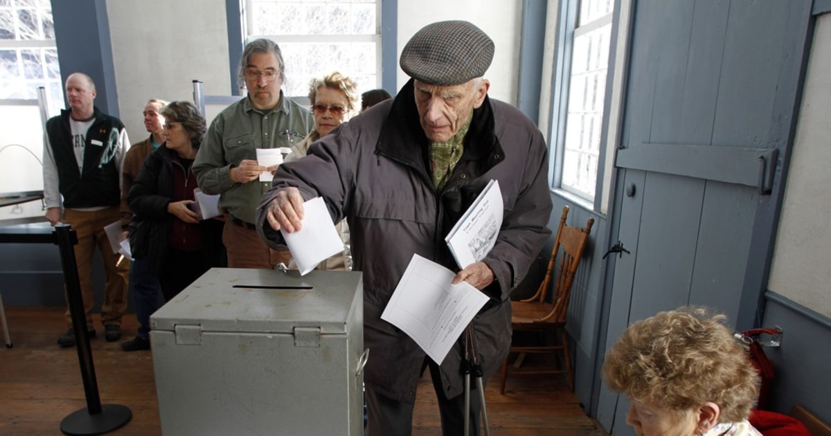 Vermonters participate in government at Town Meeting Day