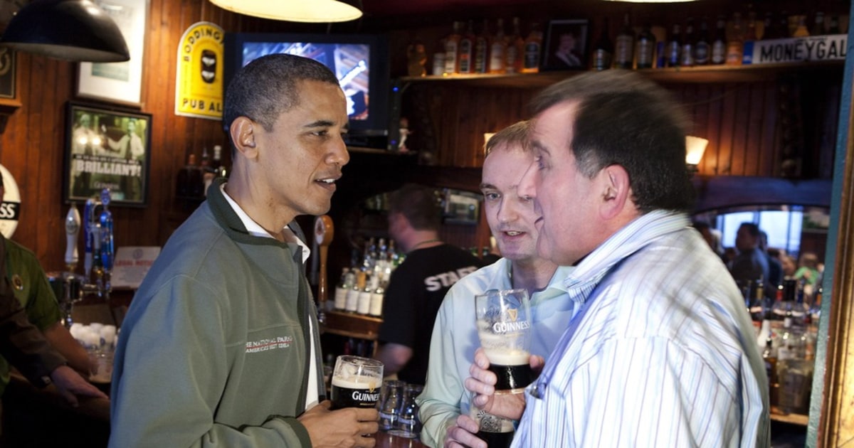 barack obama st patricks day speech 2025