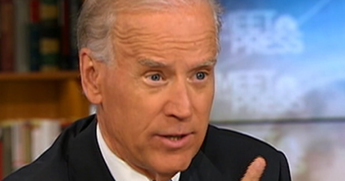 Biden I M Absolutely Comfortable With Gay Marriage