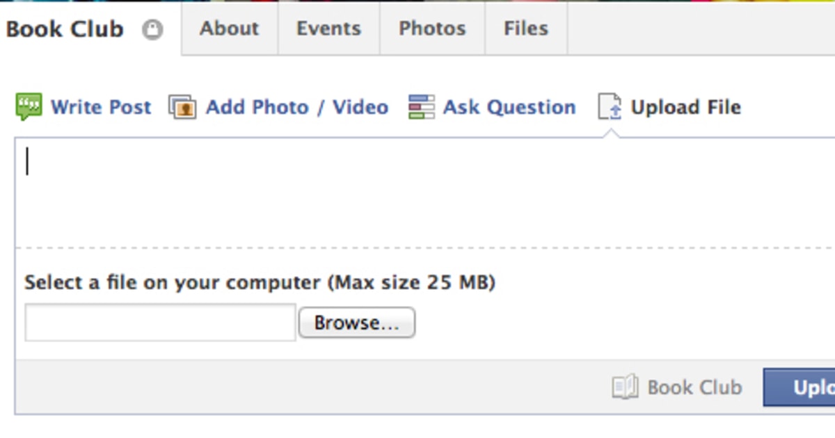 Facebook is expanding file-sharing to all Groups