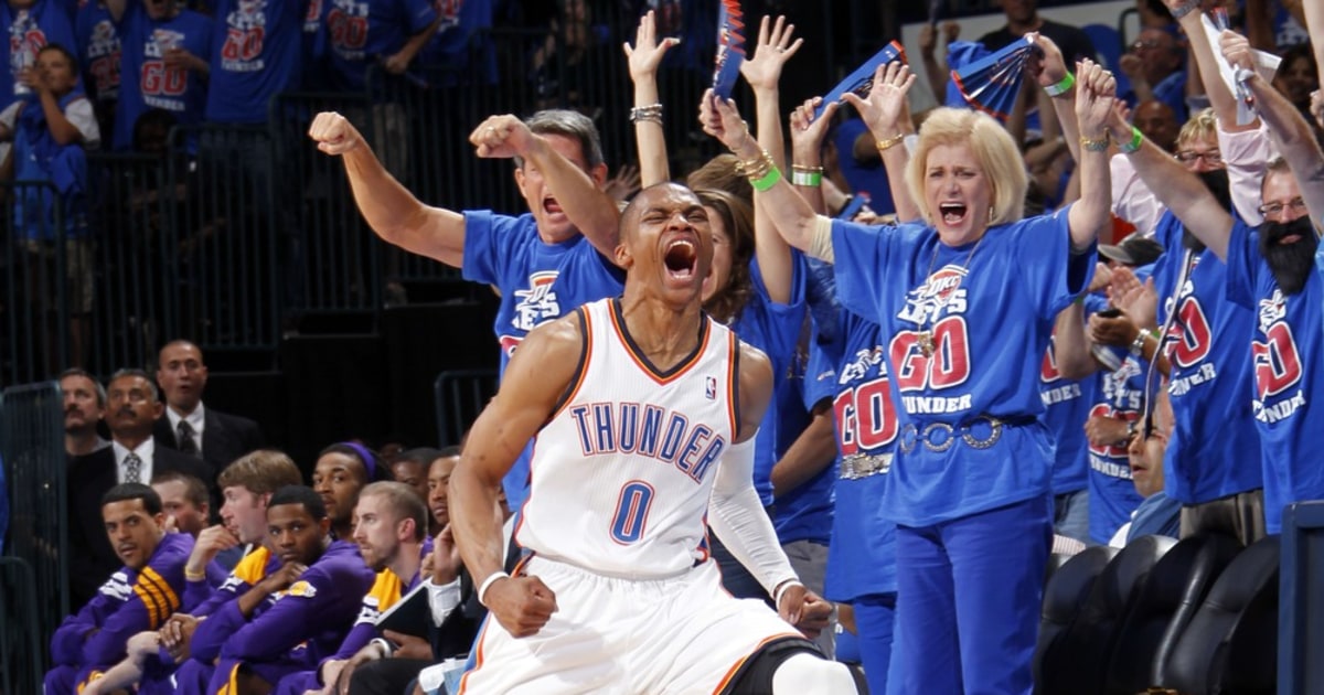 Thunder 106, Lakers 90: Dancing Before the Police Come (2012 NBA