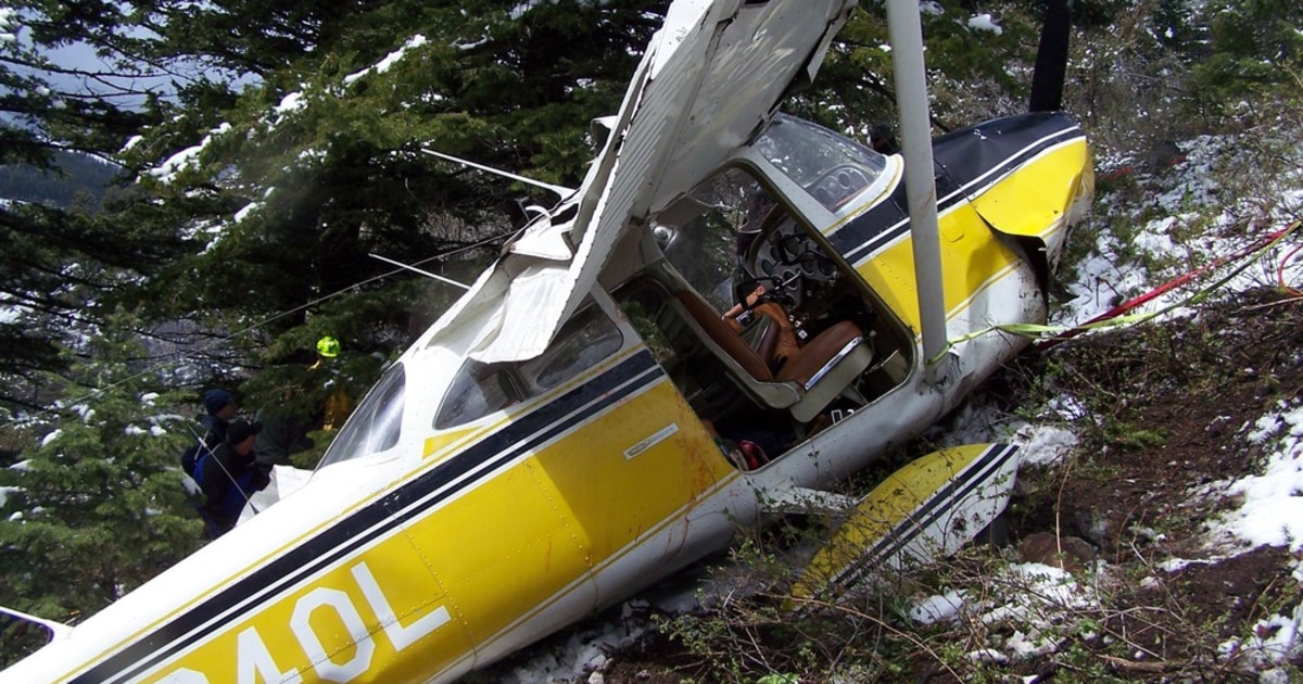 Trio rescued more than 15 hours after Idaho plane crash