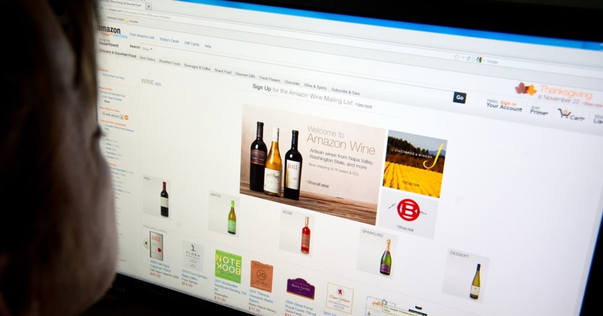 Amazon offering wine in some states, again