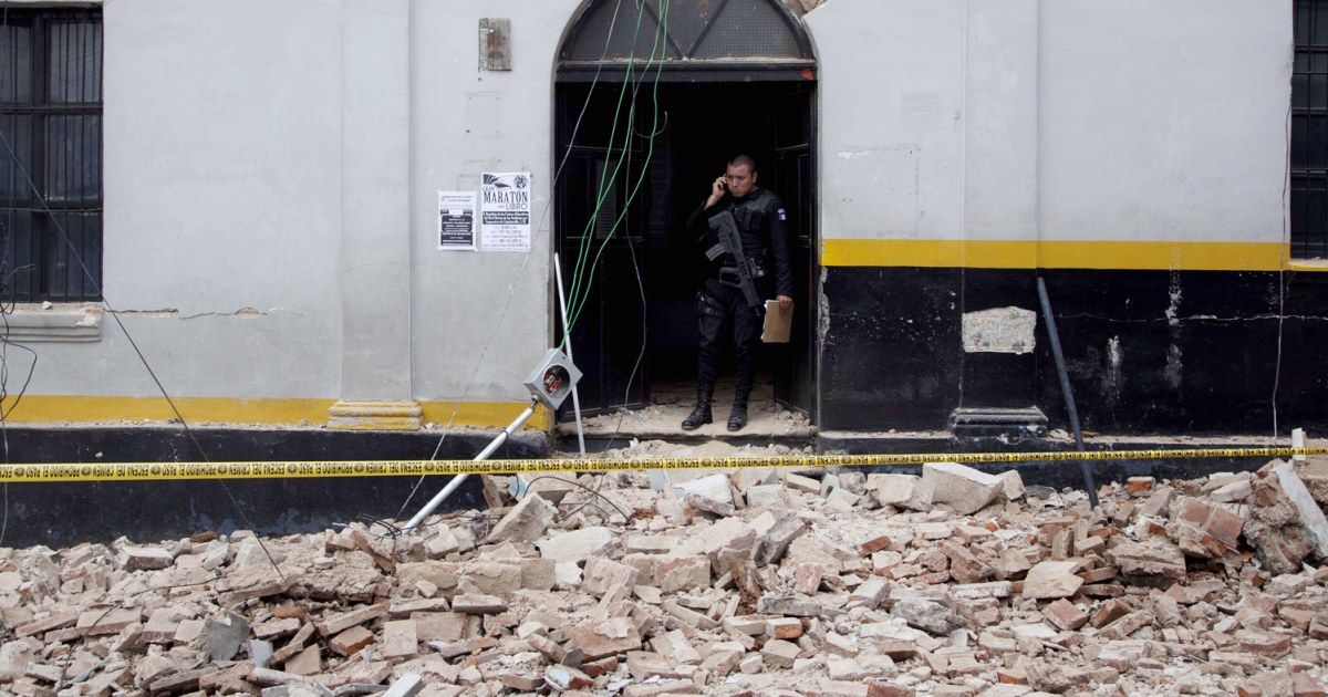Deadly quake rocks Guatemala, is felt in Mexico City