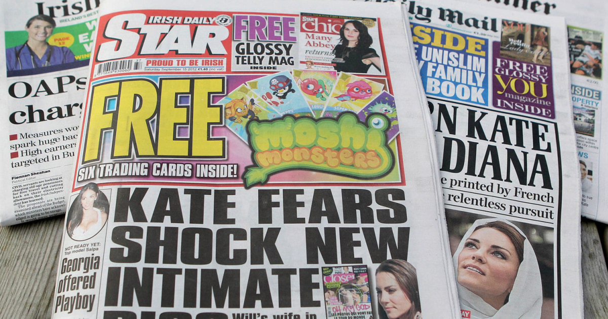 Irish Daily Star editor resigns for publishing nude Kate Middleton photos