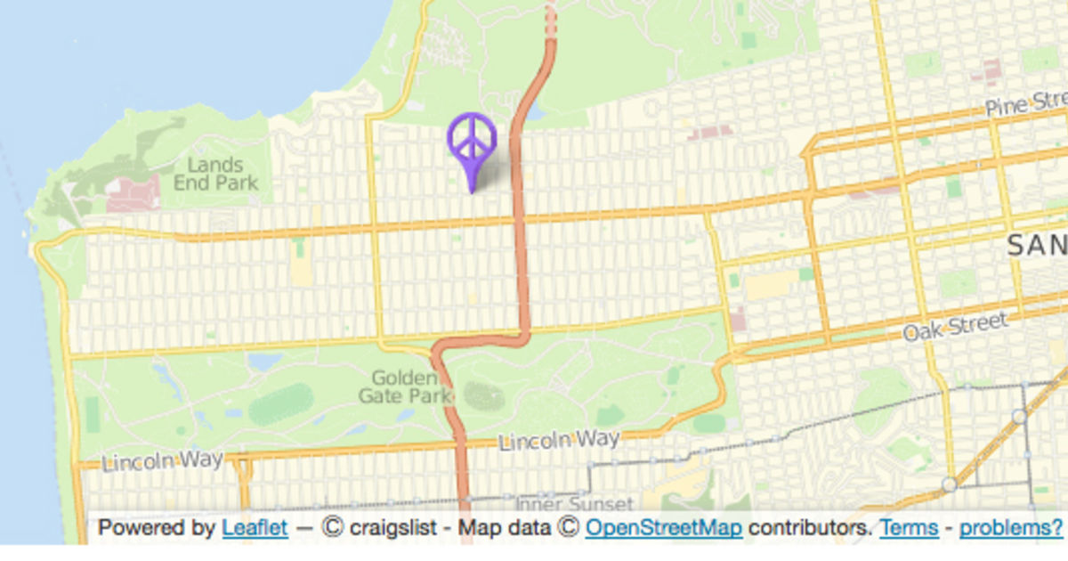 Craigslist Map Data Openstreetmap Craigslist Apartment Maps Coming To A 'Hood Near You