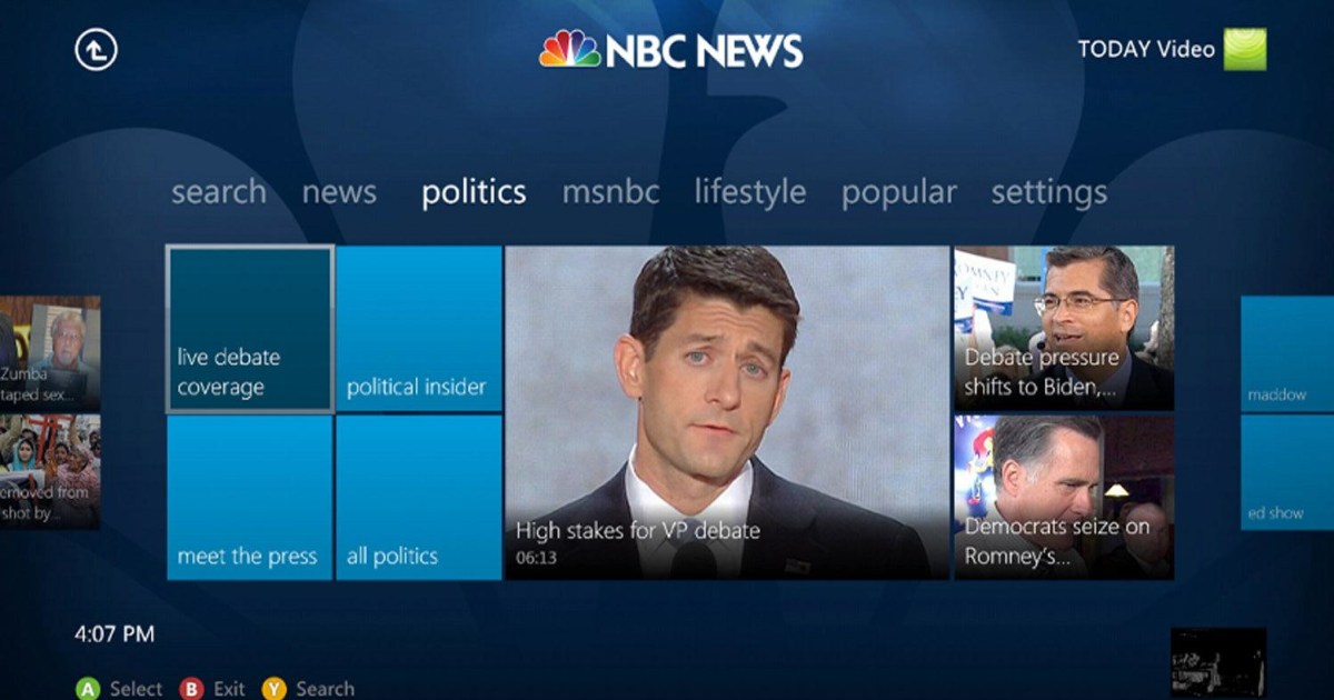 Nbc live sale coverage