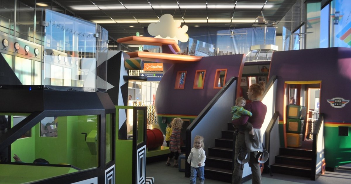 Airports give kids a place to play