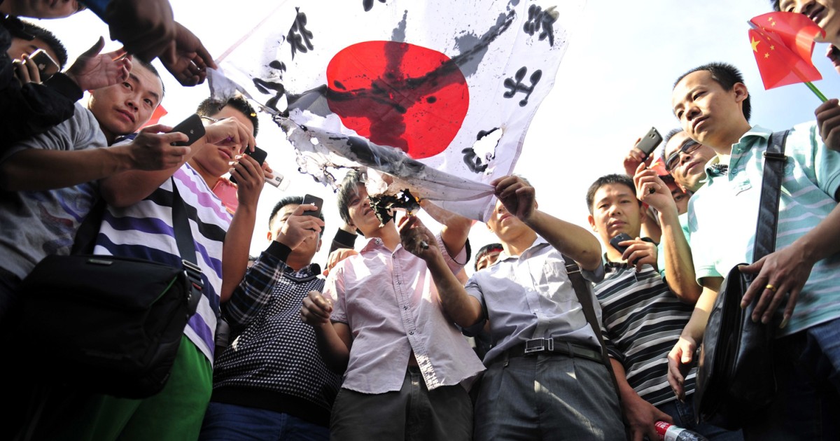 Anti-Japan protests erupt in China over islands dispute